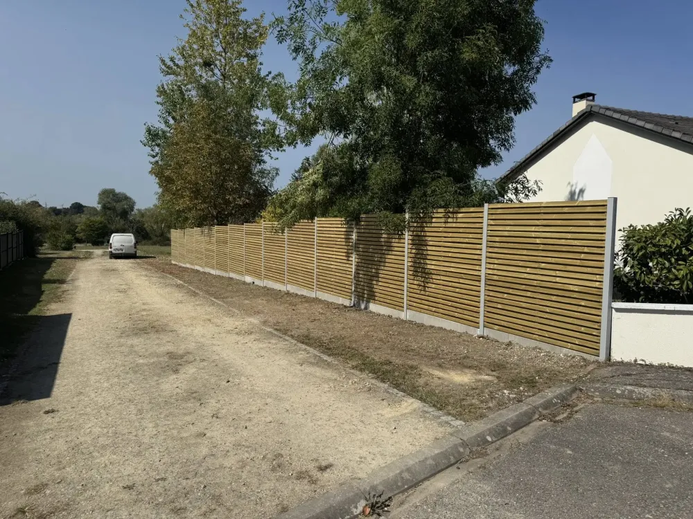 Création d'allée près de Dombasle sur Meurthe
